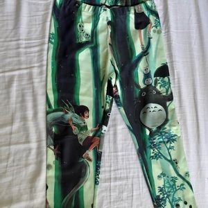 Studio Ghibli Legging Mononoke Spirited Away Howls